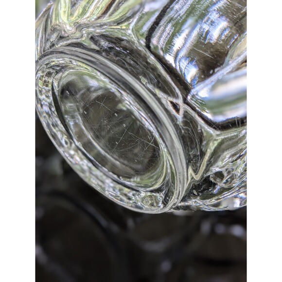 Old Williamsburg Sugar Bowl Dish Clear by IMPERIAL GLASS-OHIO Double Handles - Picture 7 of 16